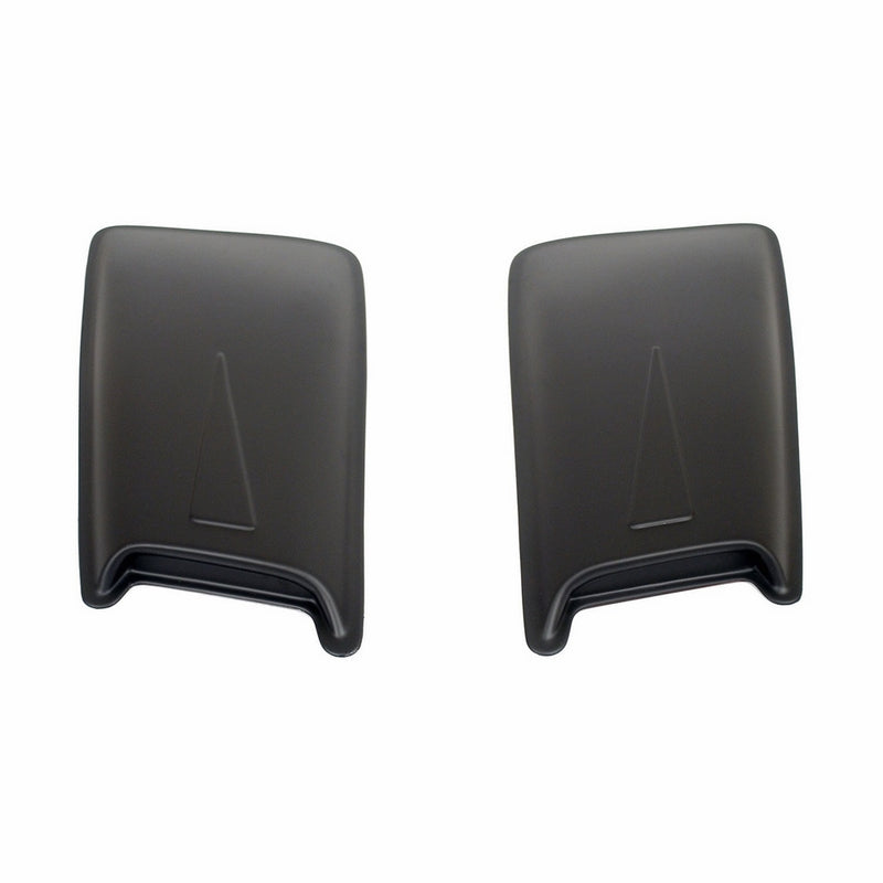 Wade 72-13012 24" Paintable Hood Scoops With Racing Accent  - Pack of 2