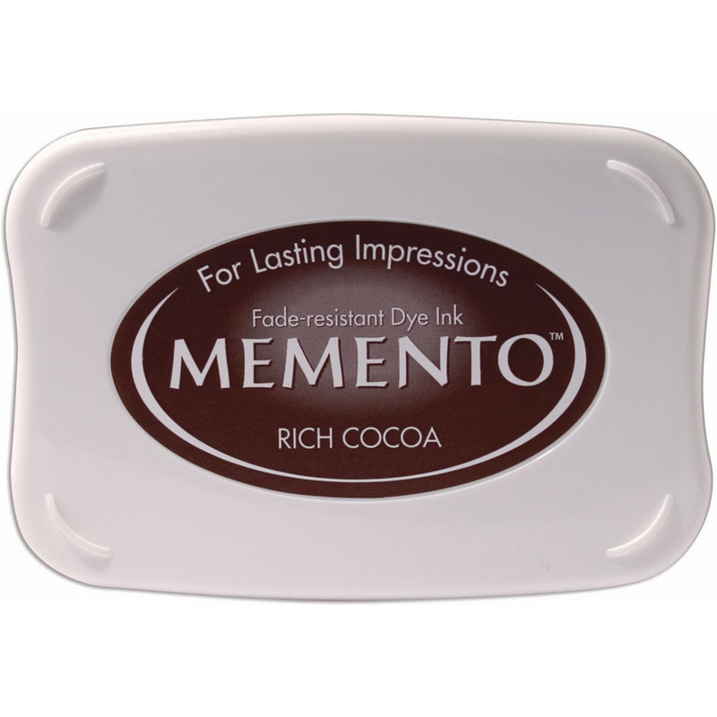 Tsukineko Full-Size Memento Fade Resistant Inkpad, Rich Cocoa