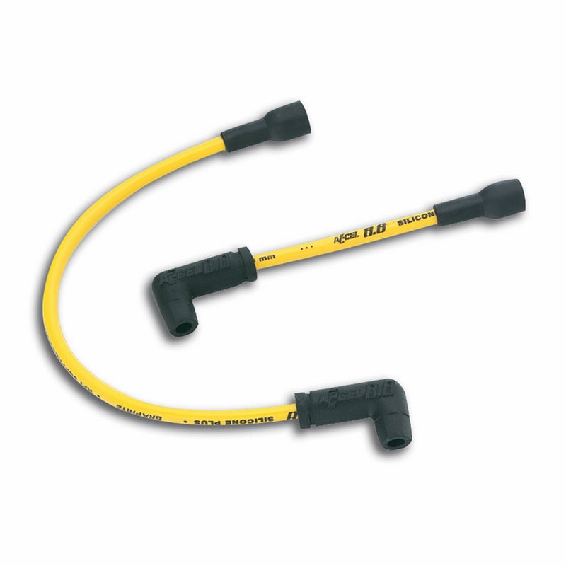 ACCEL 172086 8.8mm Yellow Custom Fit Spark Plug Wire Set