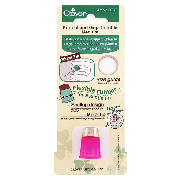 Clover 6026 Medium Protect and Grip Thimble