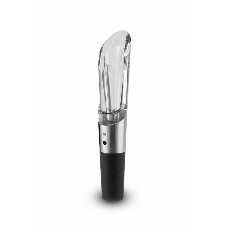 Rabbit Super Wine Aerator and Pourer (Stainless Steel/Black/Clear)