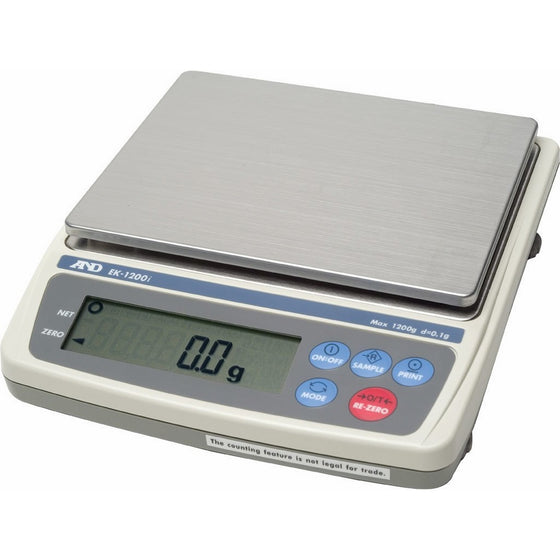 A&D EK1200i Legal For Trade Gold Scale