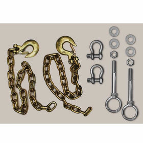 Andersen Mfg 3230 Ultimate Connection Safety Chains - Includes Bracket Hardware.