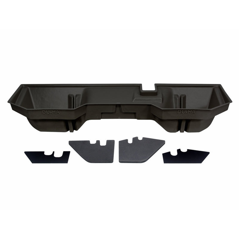 Du Ha Under Seat Storage Fits 02-17 Dodge/Ram 1500 Quad & Crew Cab and 03-17 Dodge/Ram 2500 & 3500 Quad & Crew Cab, Dk Gray, Part #30017