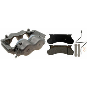 ACDelco 18R1054 Professional Front Driver Side Disc Brake Caliper Assembly with Pads (Loaded), Remanufactured