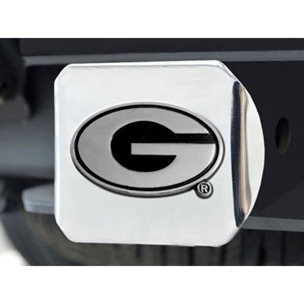 Fanmats NCAA University of Georgia Bulldogs Chrome Hitch Cover