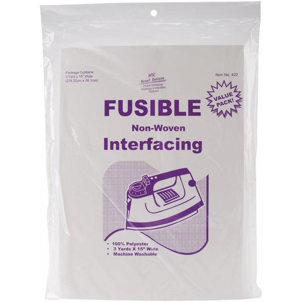 HTC 422 Fusible Non-Woven Interfacing, 15-Inch by 3-Yard