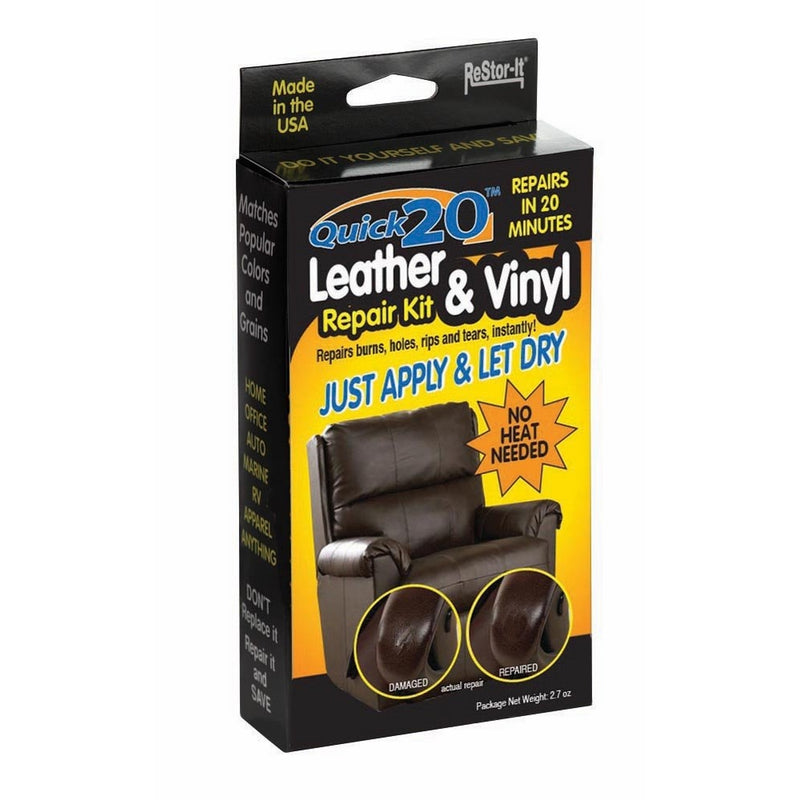 ReStor-It Quick20 Leather/Vinyl Repair Kit, Assorted (18081)