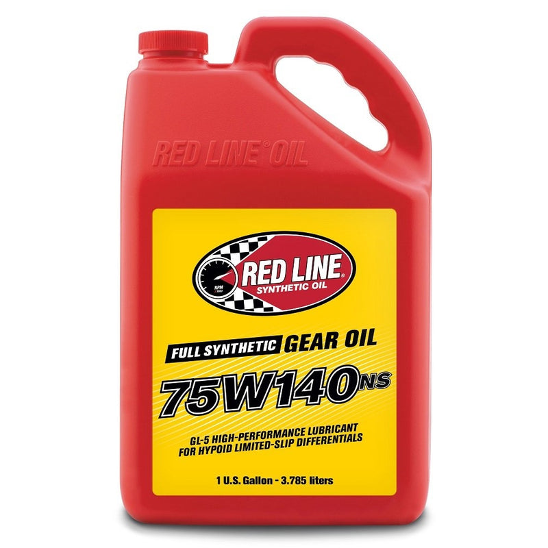 Red Line 57105 75W140NS GL-5 Gear Oil, 1 Gallon, 1 Pack