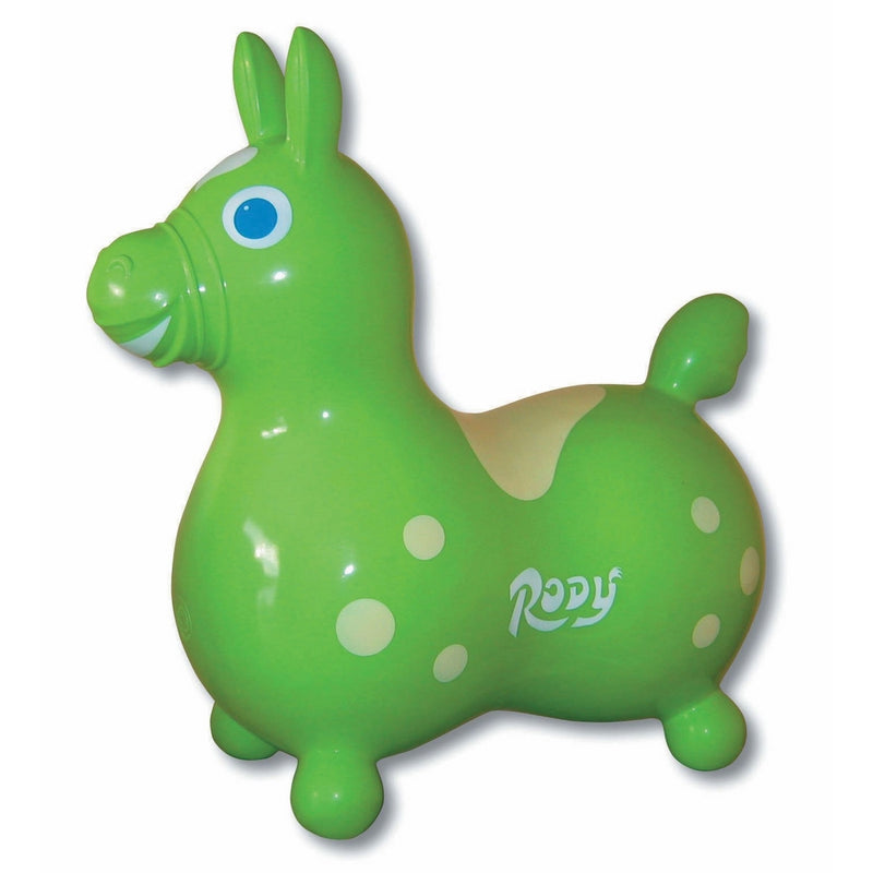 Rody the Horse Child's Bounce and Ride, Lime Green