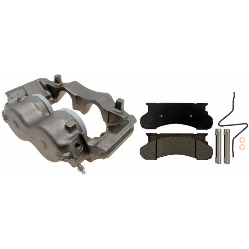 ACDelco 18R1053 Professional Front Passenger Side Disc Brake Caliper Assembly with Pads (Loaded), Remanufactured