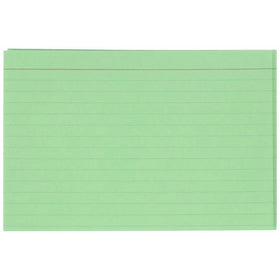 Oxford Ruled Index Cards, 4 x 6, Green, 100/Pack