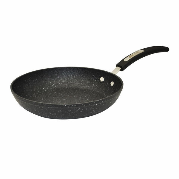 Starfrit The Rock Fry Pan with Bakelite Handle, 8", Dark Gray