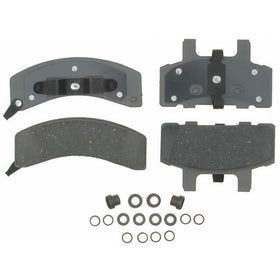 ACDelco 14D369CH Advantage Ceramic Front Disc Brake Pad Set with Hardware