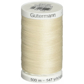 Gutermann Sew-All Thread 547 Yards-Eggshell