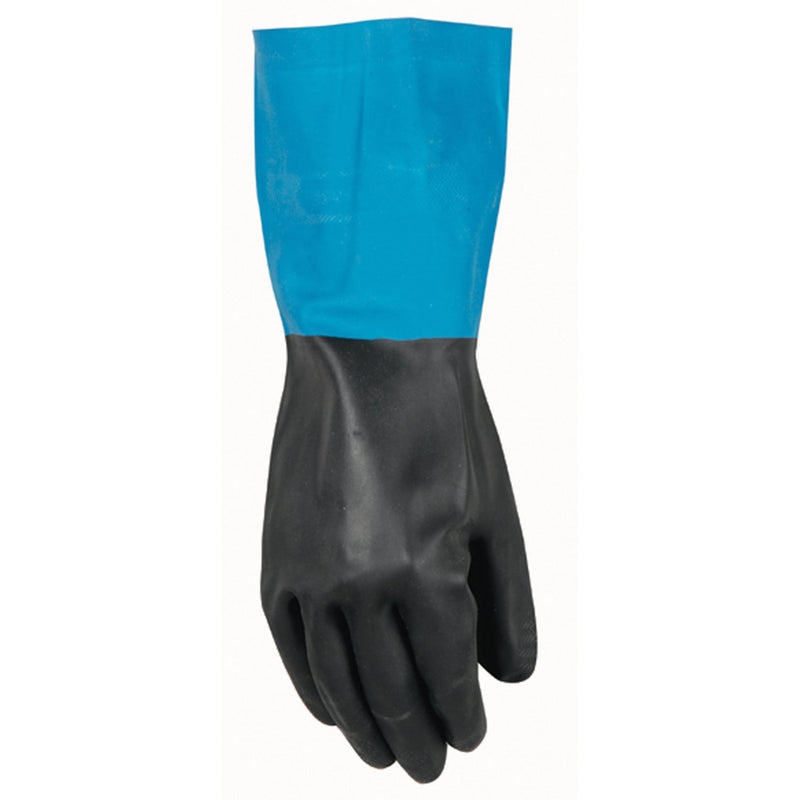 Wells Lamont Work Gloves with Gauntlet Cuff, Neoprene Overdip Coated, Large (191L)