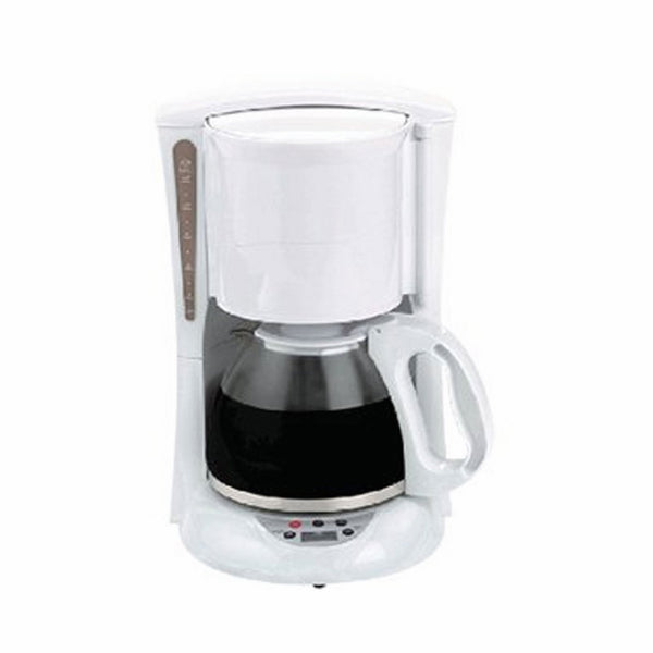 Brentwood Appliances TS-218W 12-Cup Digital Coffee Maker, White
