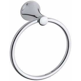 KOHLER K-13435-CP Coralais Towel Ring, Polished Chrome