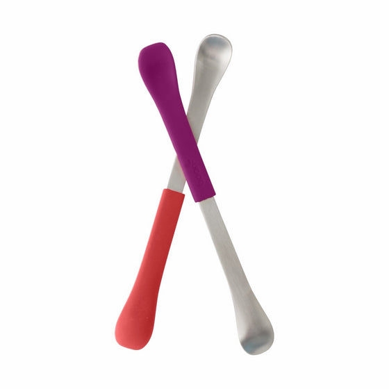 Boon Swap Baby Utensils,Pink/Purple