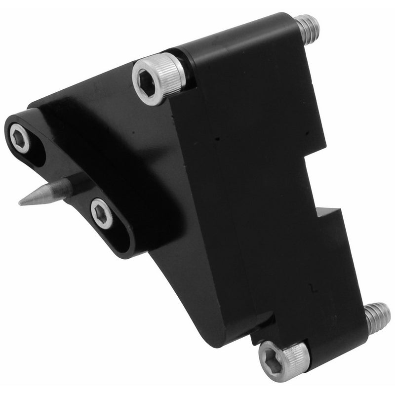 Allstar ALL90026 Black Anodized Finish Adjustable Type Timing Pointer for Big Block Chevy with 6-1/4" Diameter Harmonic Balancer