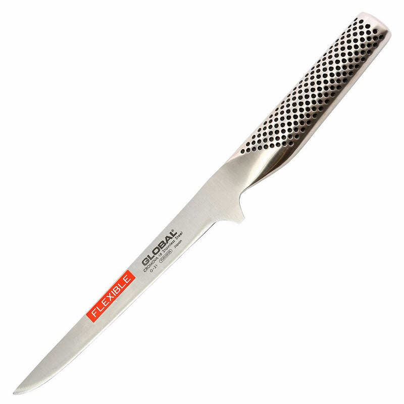 Global Cromova G-21-6 1/4 inch, 16cm Flexible Boning Knife