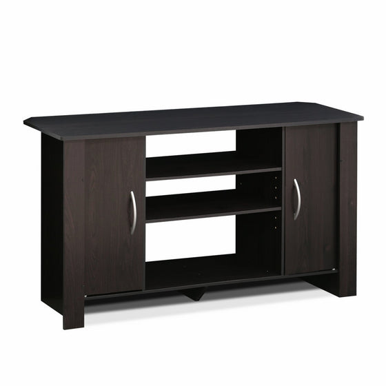 Furinno 14055EX Econ TV Stand Entertainment Center, Espresso