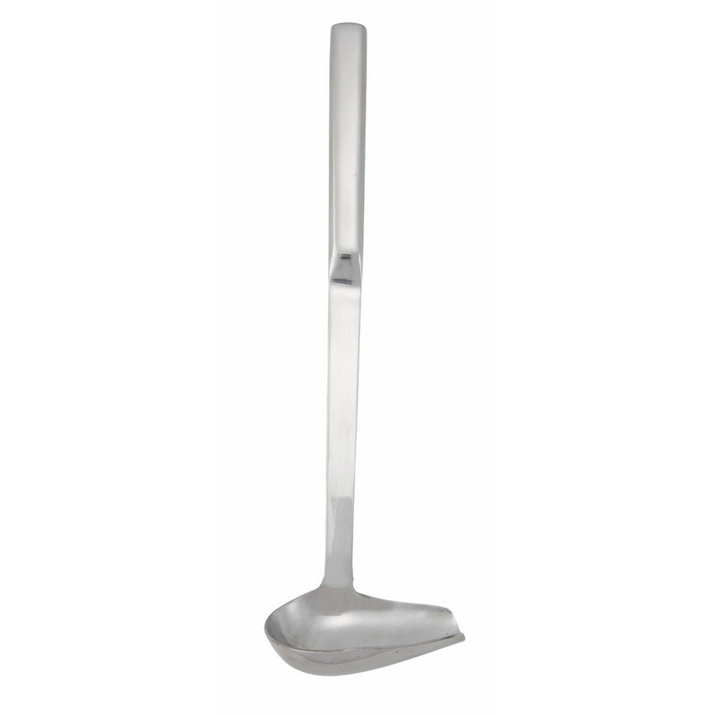 WINCO Spout Ladle, 1-Ounce, Stainless Steel