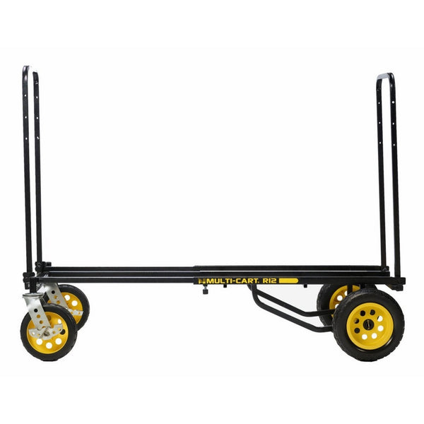 Rock-N-Roller R12RT (All Terrain) 8-in-1 Folding Multicart / Hand Truck / Dolly / Platform Cart / 34" to 52" Telescoping Frame Load Capacity 500 lbs.