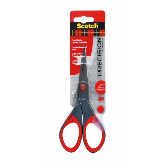 Scotch Precision Scissor, 6-Inches (1446), 1-pack