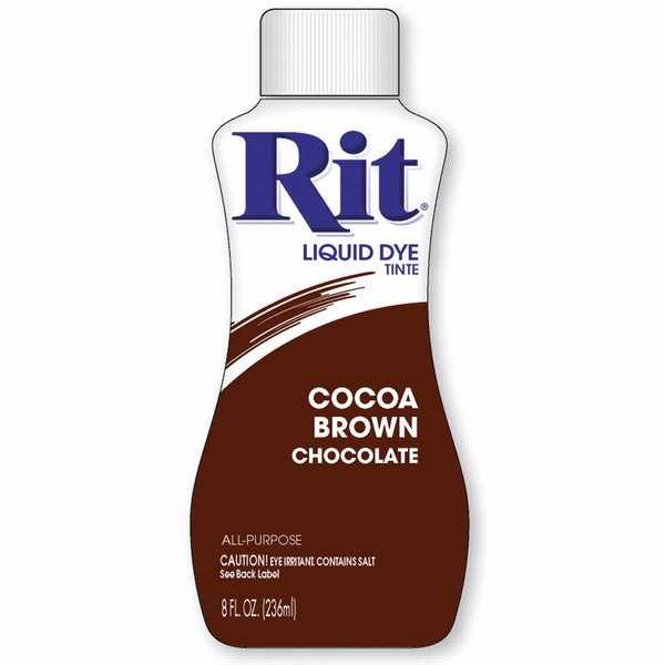 Rit Dye Liquid Fabric Dye, 8-Ounce,Cocoa Brown
