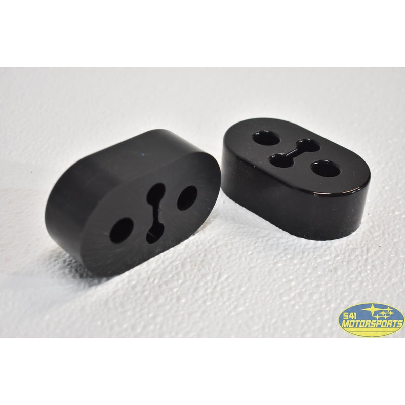 Kartboy 15MM Black Exhaust Hanger Long Subaru Models (inc. 1993-2007 Impreza / WRX / STI)