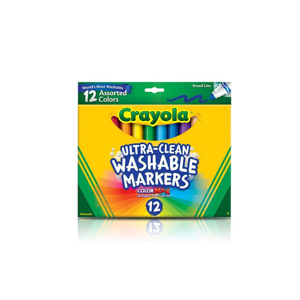 Crayola 12 Ct Ultra-Clean Washable Markers