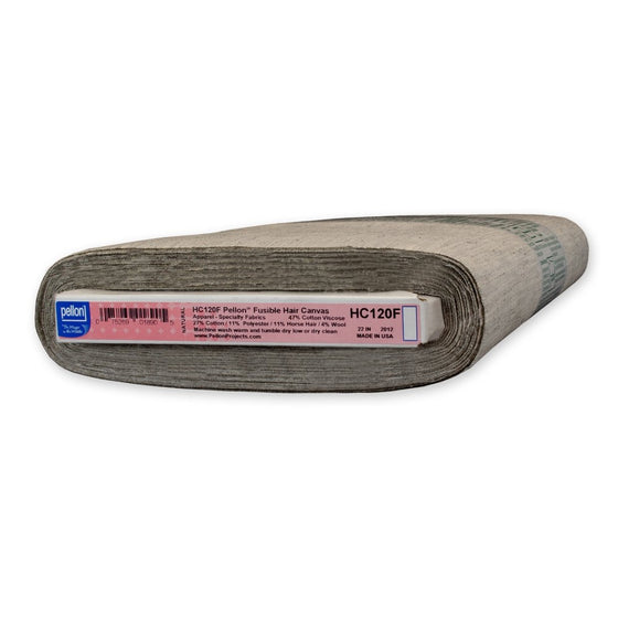Pellon HC120F Fusible Hair Canvas -Natural - 22" x 10 yards