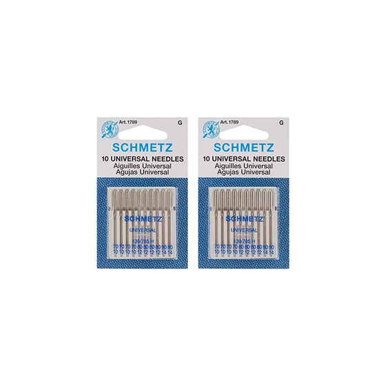 Euro-Notions Universal Machine Needles, 10-Pack (2 pack)