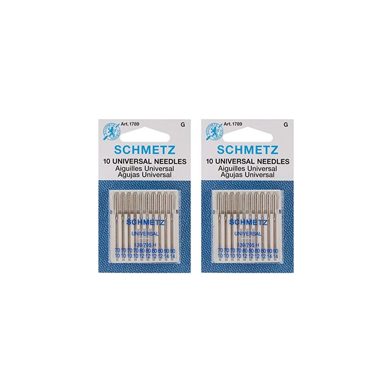 Euro-Notions Universal Machine Needles, 10-Pack (2 pack)