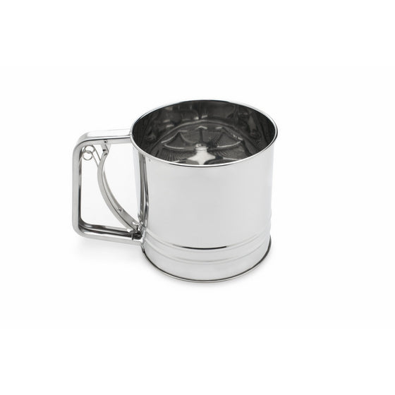 Fox Run 4654 Flour Sifter, Stainless Steel, 4-Cup