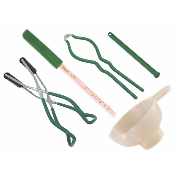 Granite Ware Canning Tool Set, 5-Piece, Green