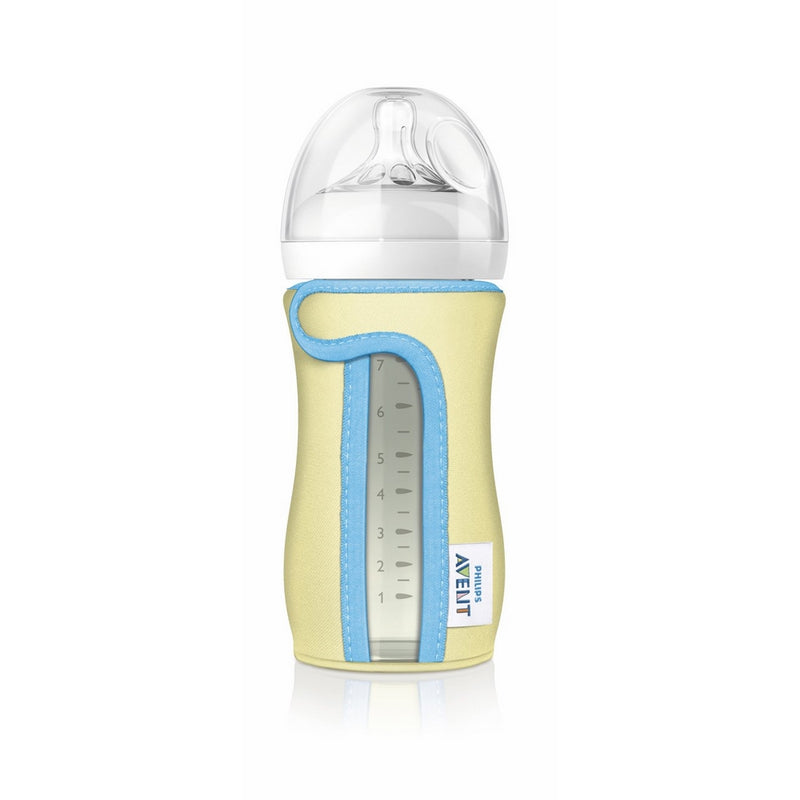 Philips Avent Glass Baby Bottle Sleeve, 8 Ounce (Colors May Vary)