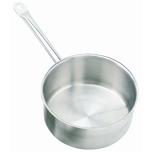 Crestware 5-Quart Stainless Steel Saute Pan with Pan Cover