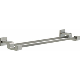 Delta Faucet 77525-SS Ara 24inch Double Towel Bar Rack, Brilliance Stainless Steel