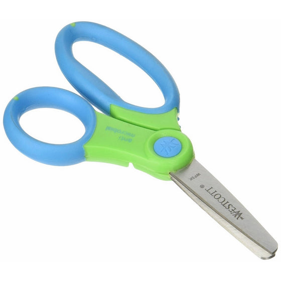 Westcott Soft Handle Kids Scissors, Colors May Vary, 5-Inch Blunt (14596)