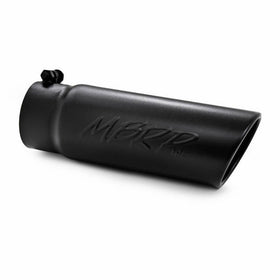 MBRP T5112BLK 10" Black Finish Angled Rolled End Exhaust Tip