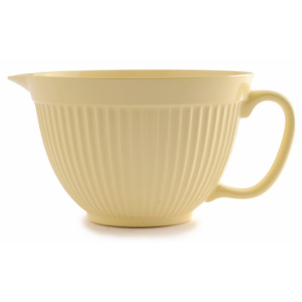 Norpro Grip-EZ 4 Quart Melamine Batter Bowl, Yellow