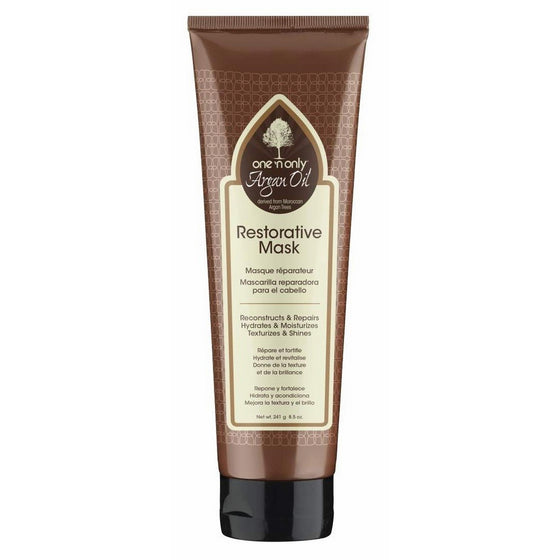 one 'n only Argan Oil Restorative Mask Derived from Moroccan Argan Trees, 8.5 Ounce