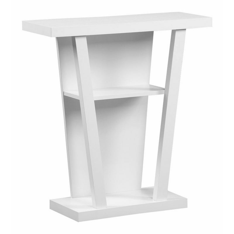 Monarch Hall Console Accent Table, 32-Inch, White