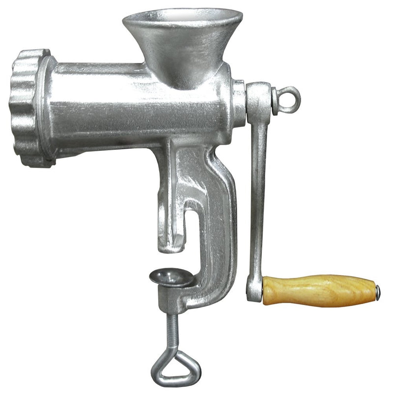 Weston #8 Manual Tinned Meat Grinder and Sausage Stuffer (36-0801-W)