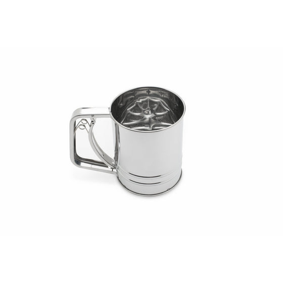 Fox Run 4653 Flour Sifter, Stainless Steel, 3-Cup