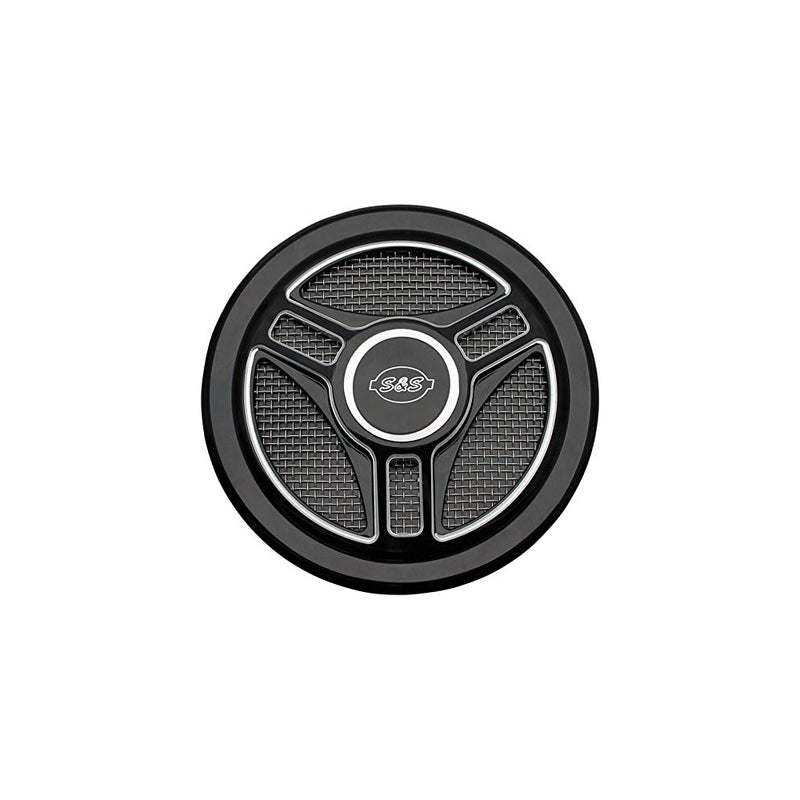 S&S Cycle Tri-spoke Air Cleaner Cover 170-0210