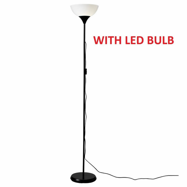 Ikea 101.398.79" NOT Floor Uplight Lamp 69-inch includes IKEA LED Light Bulb E26 5W 400 Lumen