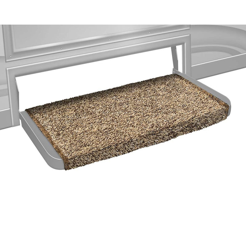 Prest-O-Fit 2-0071 Wraparound  Plus RV Step Rug Brown 20 In. Wide